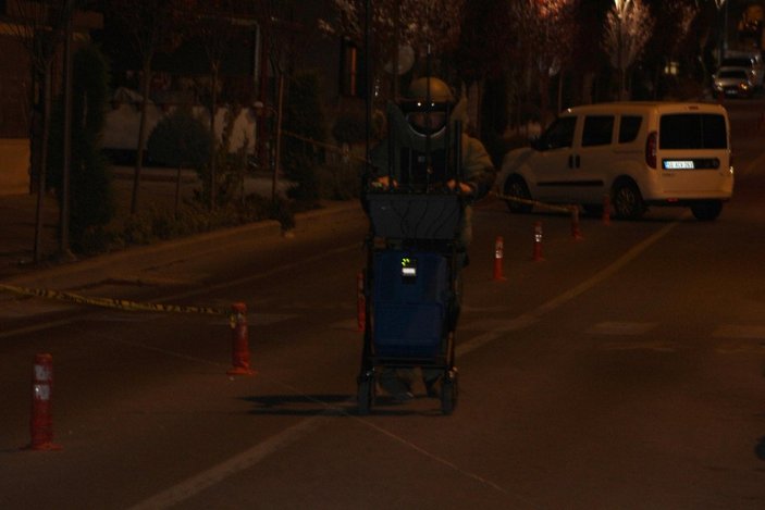 Nevşehir'de, patlatılan şüpheli valizden bidon çıktı