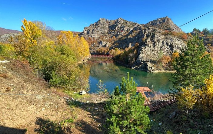 Harami Yaylası, sonbahar renklerine büründü