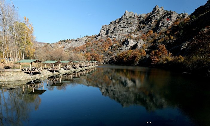 Harami Yaylası, sonbahar renklerine büründü