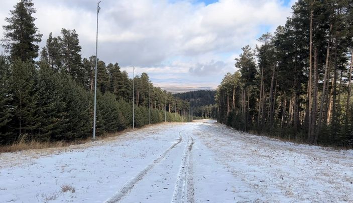Kars Sarıkamış'ta turizmciler kayak sezonu için hazırlanıyor