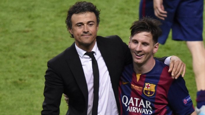 Luis Enrique: Messi eşsiz bir oyuncu