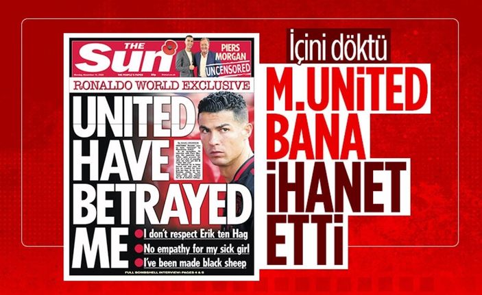 Manchester United'dan Cristiano Ronaldo açıklaması