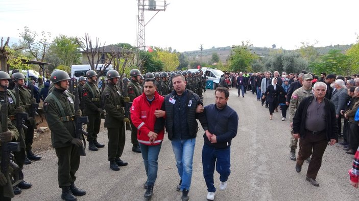 Şehit Sinan İnak, memleketinde toprağa verildi
