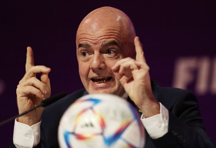 Gianni Infantino: Katar'a ahlaki ders veremezler