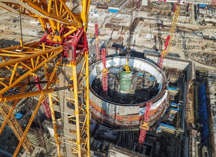 Türkiye'nin ilk nükleer güç santrali Akkuyu’da çalışmalar sürüyor