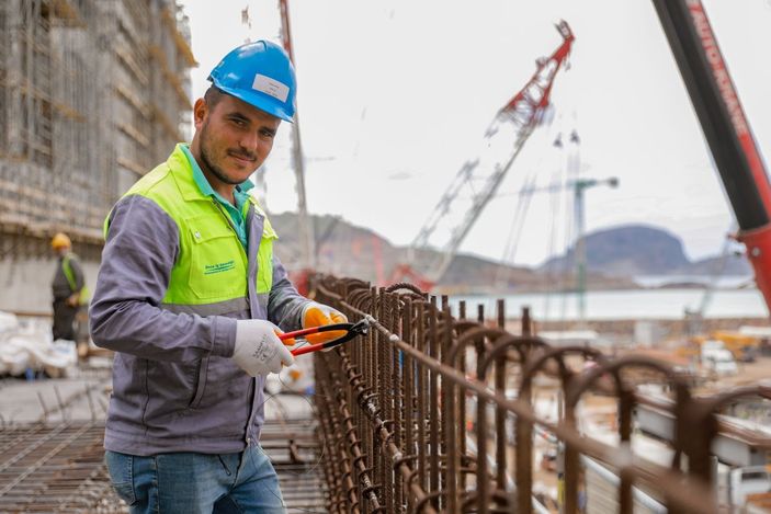 Türkiye'nin ilk nükleer güç santrali Akkuyu’da çalışmalar sürüyor