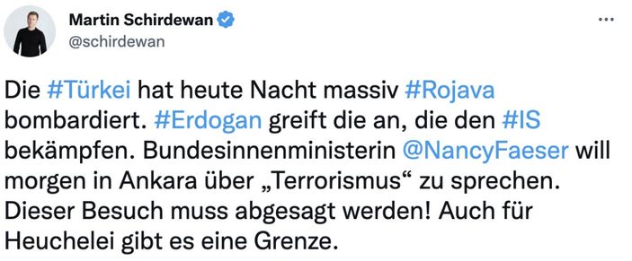 Almanya'dan Pençe-Kılıç operasyonuna tepki