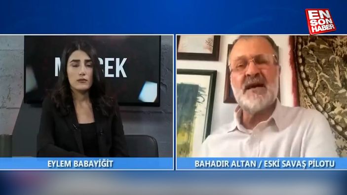 Eski savaş pilotu, PKK'nın kanalında TSK'nın harekatını eleştirdi