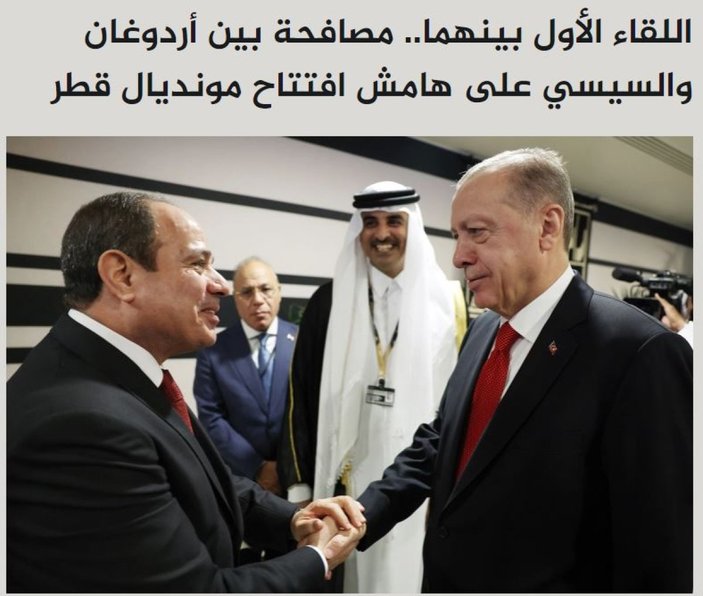 Cumhurbaşkanı Erdoğan - Sisi görüşmesi dünya basınında