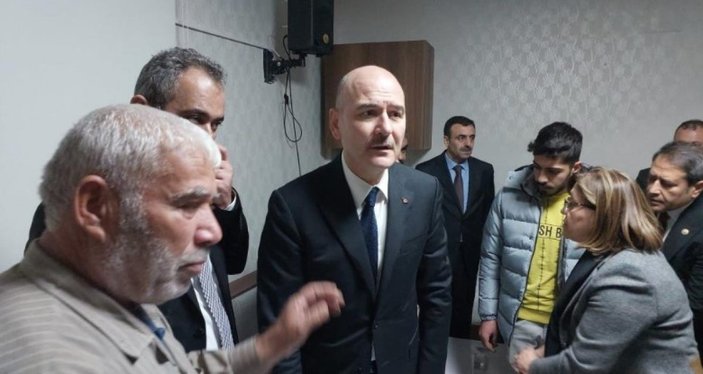 Süleyman Soylu ve Mahmut Özer'den hayatını kaybeden öğretmenin ailesine taziye ziyareti