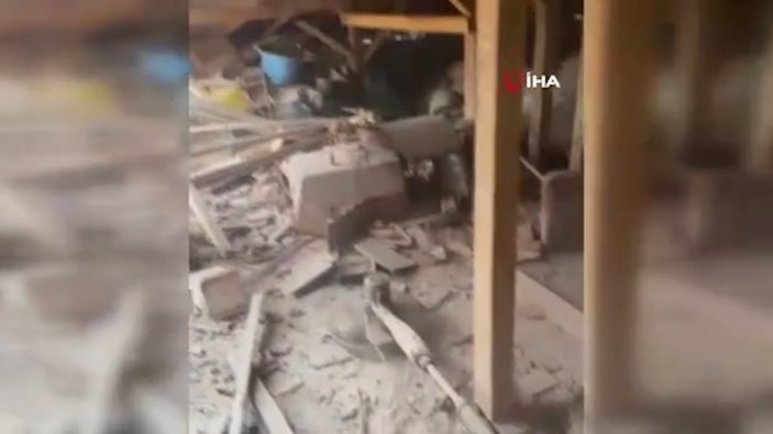 Gaziantep'teki hain saldırıda 5 yaşındaki Hasan’a mezar olan bina görüntülendi