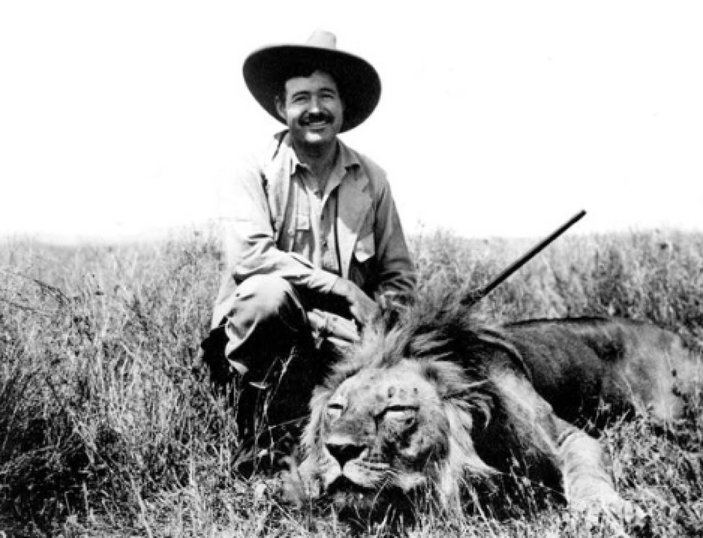 Dünya edebiyatında çığır açan Ernest Hemingway’in silah ve avcılık tutkusu 