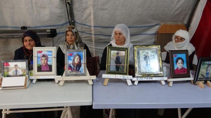 Diyarbakır'daki evlat nöbeti bin 176'ncı güne ulaştı