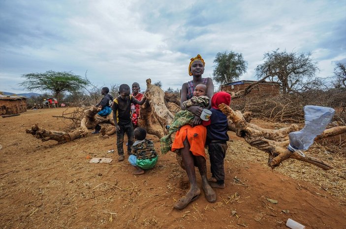 Kenya'da yaban hayvanlar, kuraklık nedeniyle telef oluyor