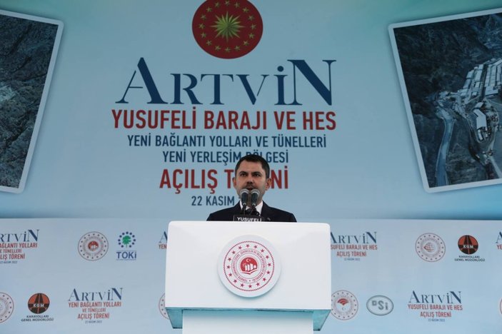 Murat Kurum: Türkiye Yüzyılı’nın sıfırdan kurulan ilk şehri Yusufeli