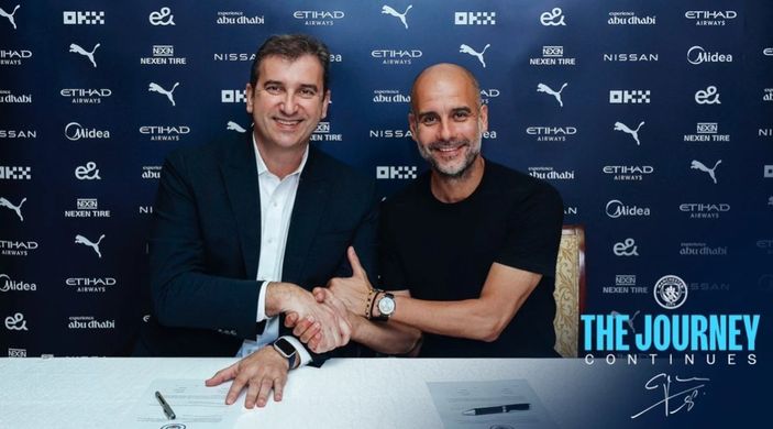 Pep Guardiola'nın sözleşmesi uzatıldı