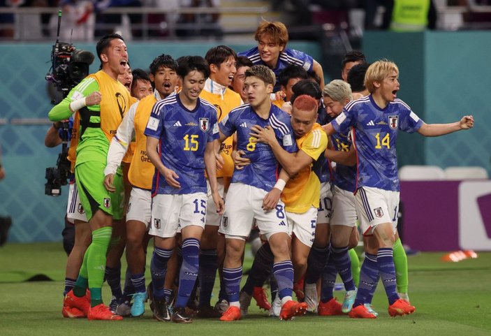 Japonya, Almanya'yı son 15 dakikada mağlup etti