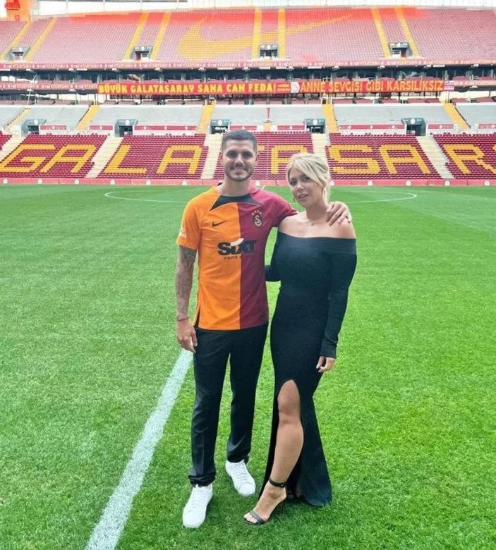 Mauro Icardi'den Wanda Nara paylaşımı