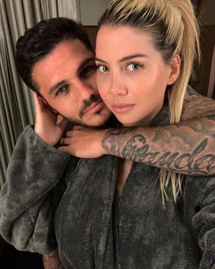 Mauro Icardi'den Wanda Nara paylaşımı