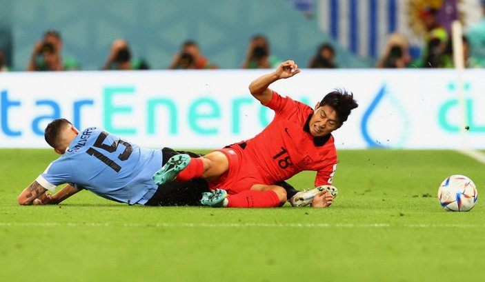 Uruguay ile Güney Kore golsüz berabere kaldı