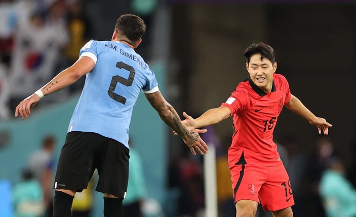Uruguay ile Güney Kore golsüz berabere kaldı