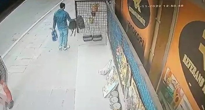 Eyüpsultan'da çanta hırsızı polisi peşine taktı 