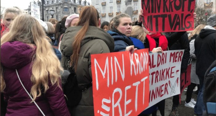 Norveç'te her yıl 2 binin üzerinde kadın cinsel saldırı ya da şiddete uğruyor