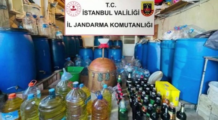 İstanbul sahte alkol operasyonu: 3 gözaltı 