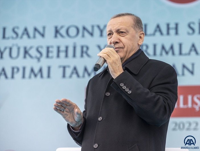 Cumhurbaşkanı Erdoğan'dan, Konya'daki hayvan barınağına ilişkin açıklama