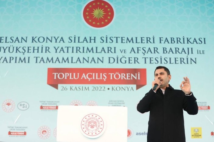Murat Kurum: Ülkemize hizmet etmeye azimle, kararlılıkla devam edeceğiz