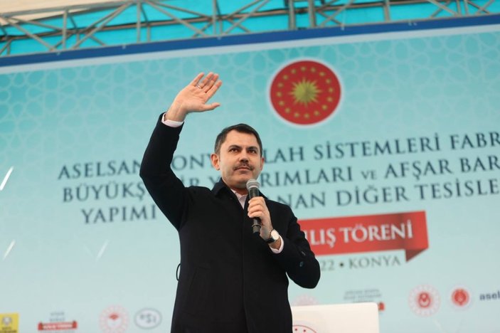 Murat Kurum: Ülkemize hizmet etmeye azimle, kararlılıkla devam edeceğiz