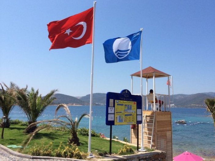 Türkiye mavi bayraklı plajda, zirveye doğru ilerliyor