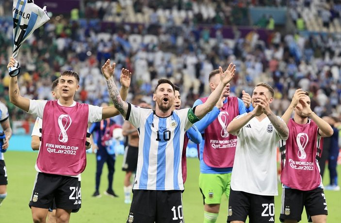 Arjantin - Meksika maçı Dünya Kupası tarihine geçti