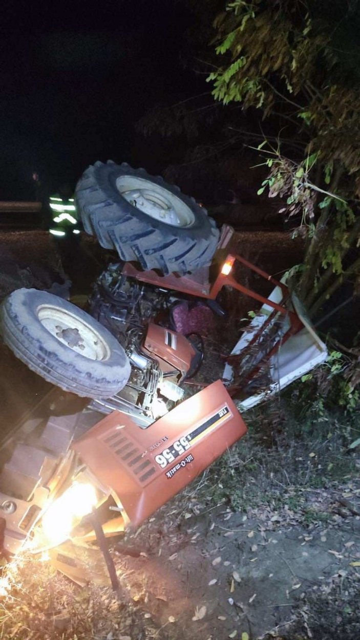 Muğla’da kamyonetin çarptığı traktörün sürücüsü öldü