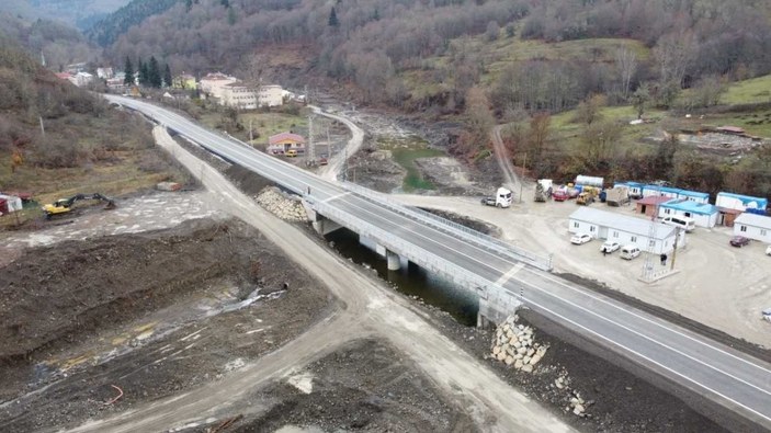 Kastamonu'da selde zarar gören köprüler onarıldı