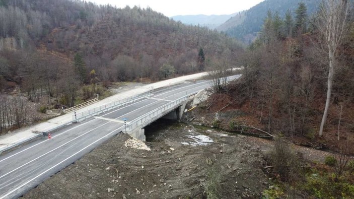 Kastamonu'da selde zarar gören köprüler onarıldı