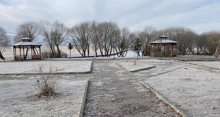 Türkiye’nin en soğuk noktası Göle oldu