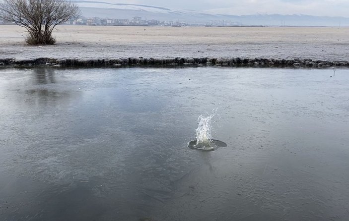 Türkiye’nin en soğuk noktası Göle oldu