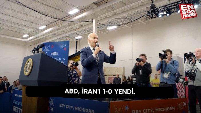 Biden, ABD'nin İran'ı yendiği maçın ardından kutlama yaptı