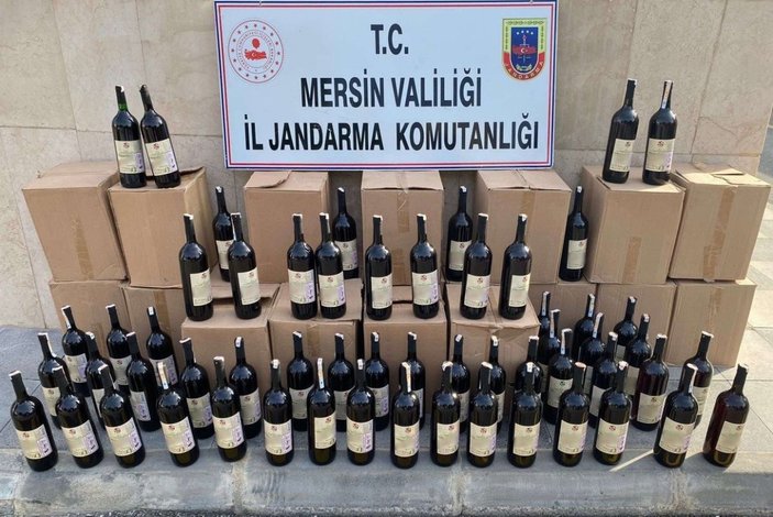 Mersin'de 540 litre sahte alkol ele geçirildi