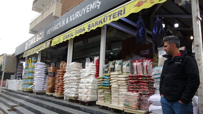 Diyarbakır'da yağ tenekesi çalan hırsıza esnaf isyan etti