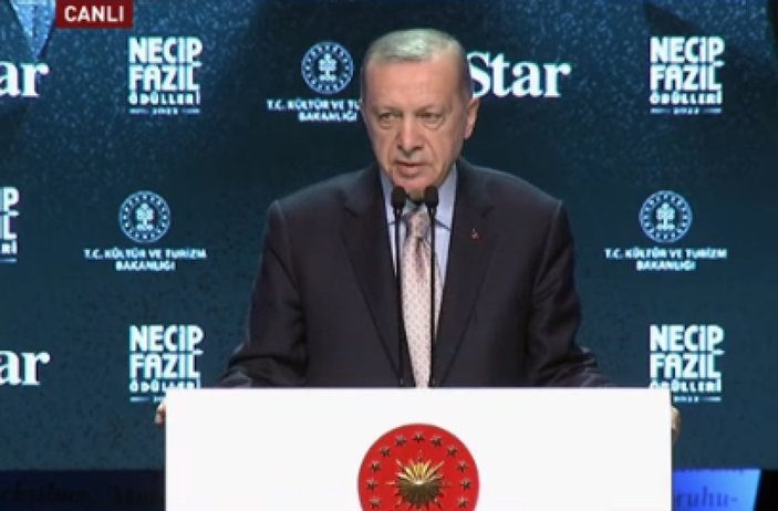 Cumhurbaşkanı Erdoğan: Necip Fazıl'ın da hayalini hayata geçiriyoruz