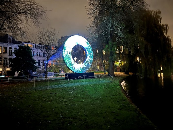 Amsterdam'da Işık Sanatı Festivali başladı