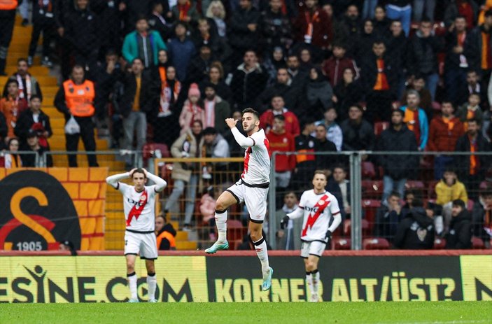 Galatasaray, Rayo Vallecano'ya mağlup oldu