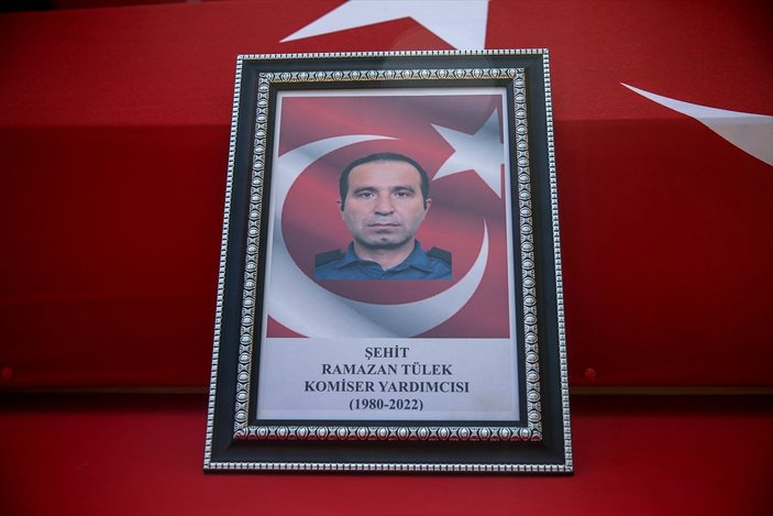 Malatya'daki kazada şehit olan komiser yardımcısı Mersin'de defnedildi
