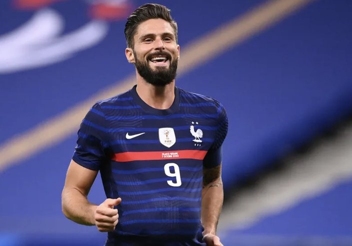 Fransa'nın en çok gol atan oyuncusu: Olivier Giroud 