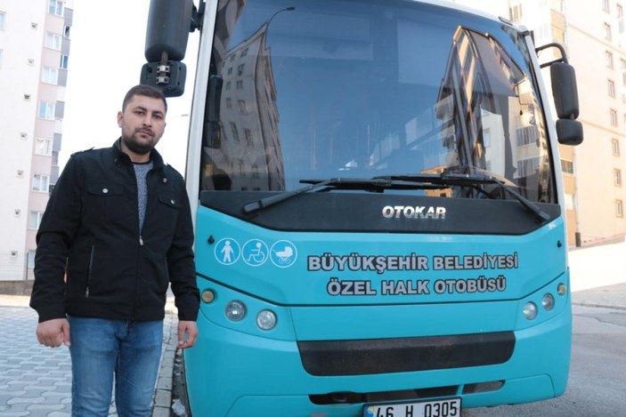 Kahramanmaraş'ta halk otobüsüne saldırı 