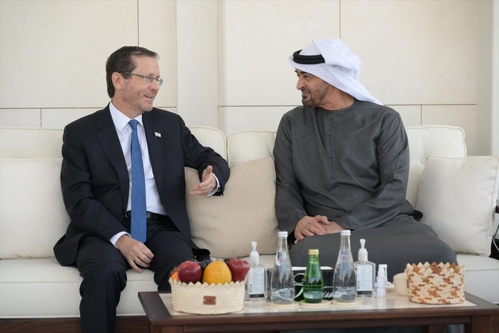 Isaac Herzog, BAE'de Muhammed bin Zayed ile görüştü