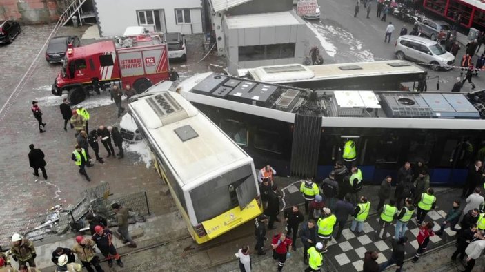 Alibeyköy'deki tramvayın çarptığı otobüs şoförü: Kurallara uydum