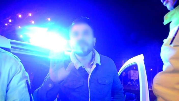 Tekirdağ'da alkollü sürücü: Polis aracını servis aracı sandım